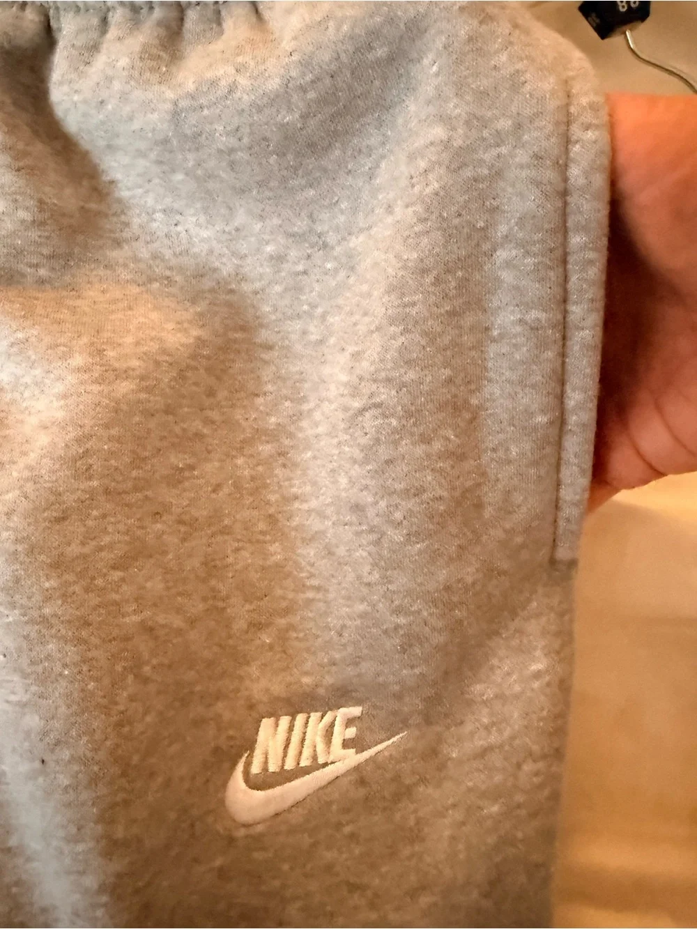 NWT Nike Club Fleece Joggers 4XL Gray Standard Fit Tapered Sweatpants BV2671